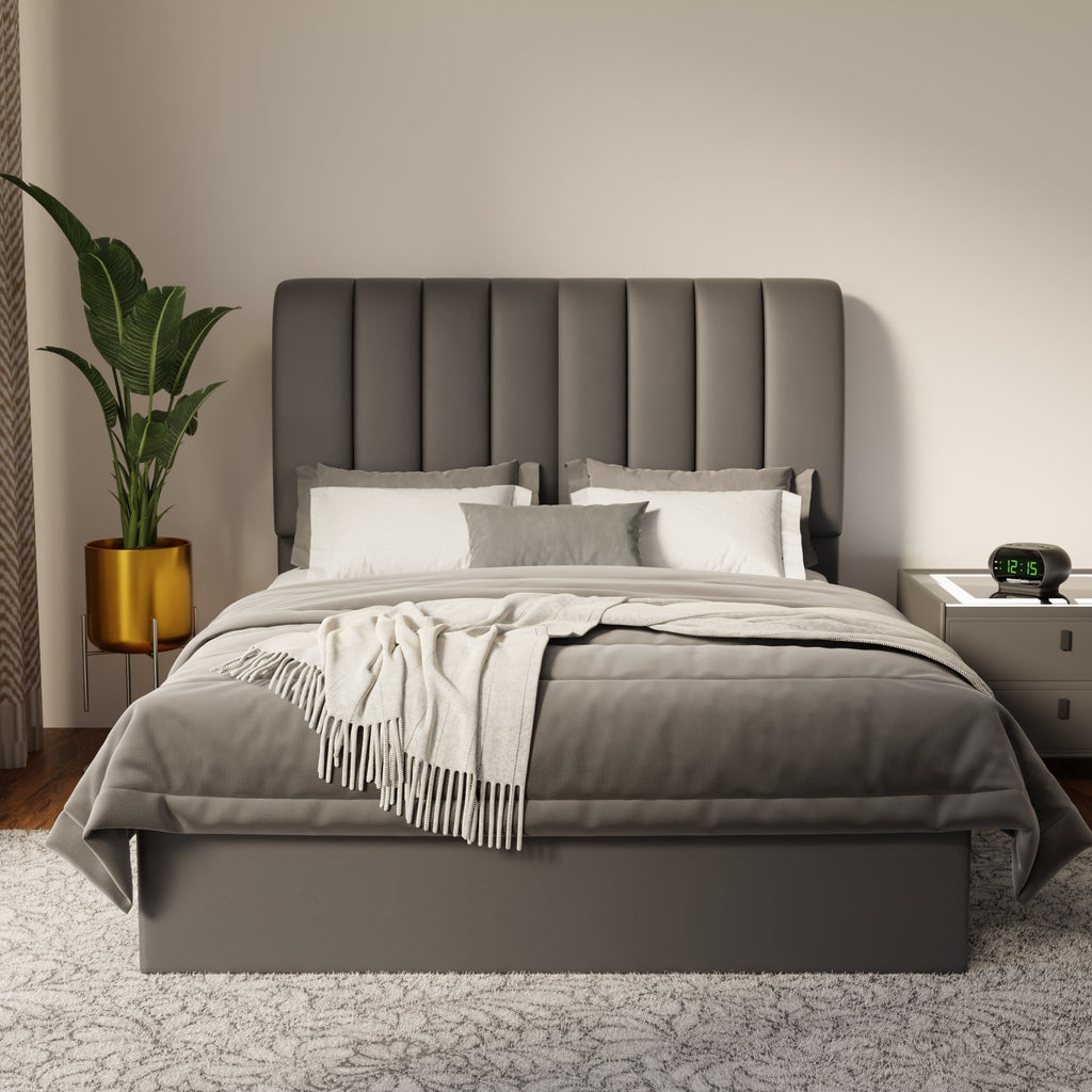 Trevino Faux Leather Drawer Bed Frame (Pet Friendly) by Somnuz
