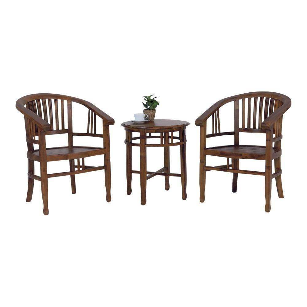 Mandy Teak Tea Set