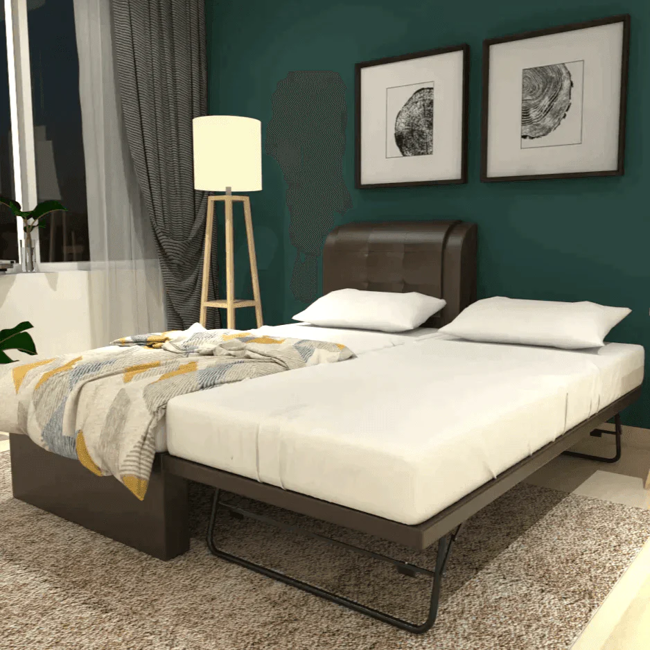 Medina Faux Leather 3 in 1 Pull Out Bed Frame