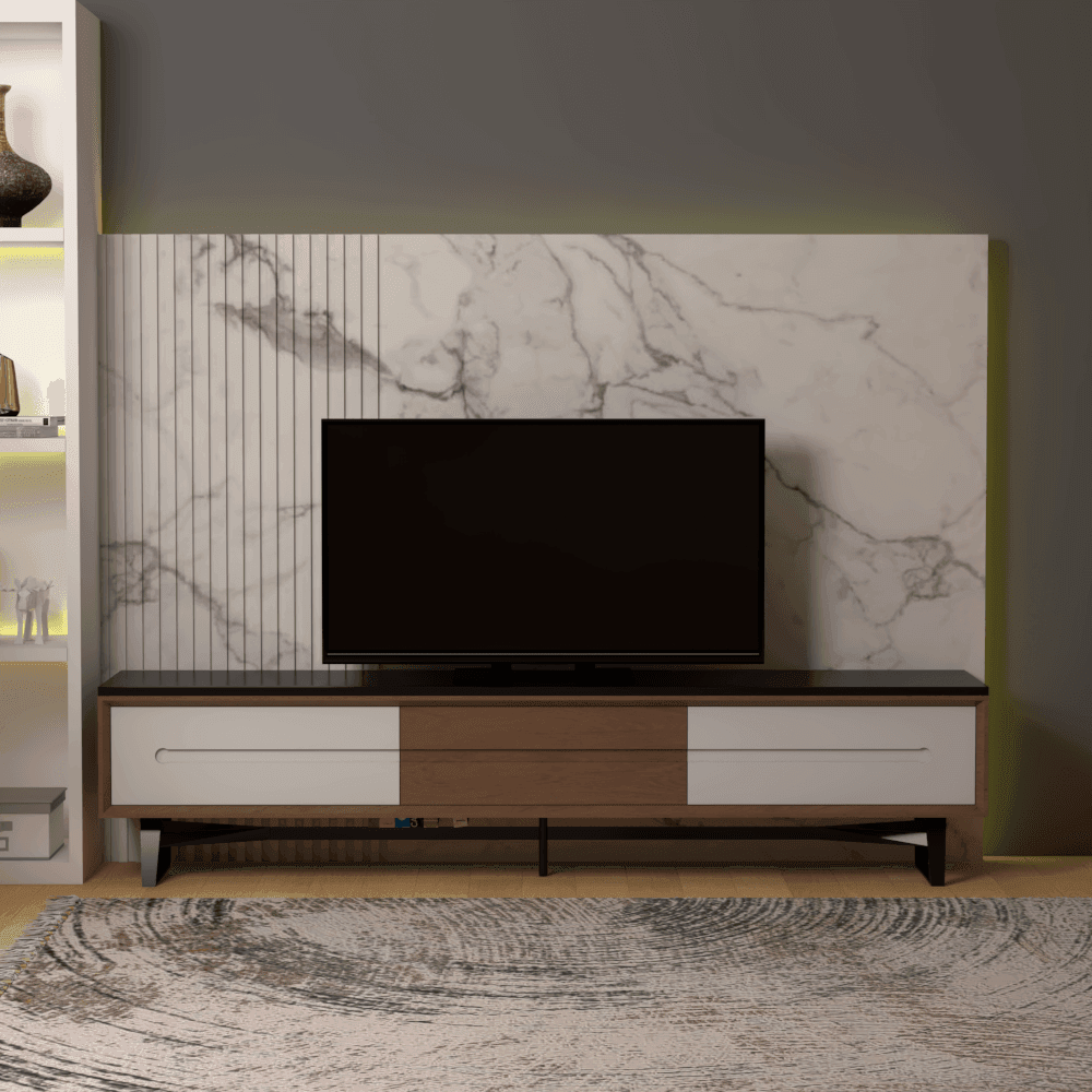 Mera Lavastone Top Tv Console (200cm)