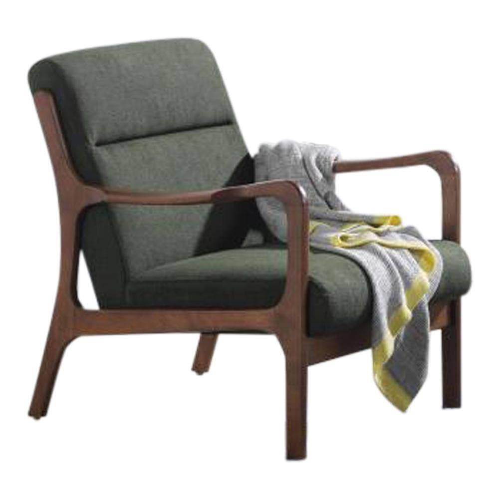 Pence Wooden Fabric Sofa