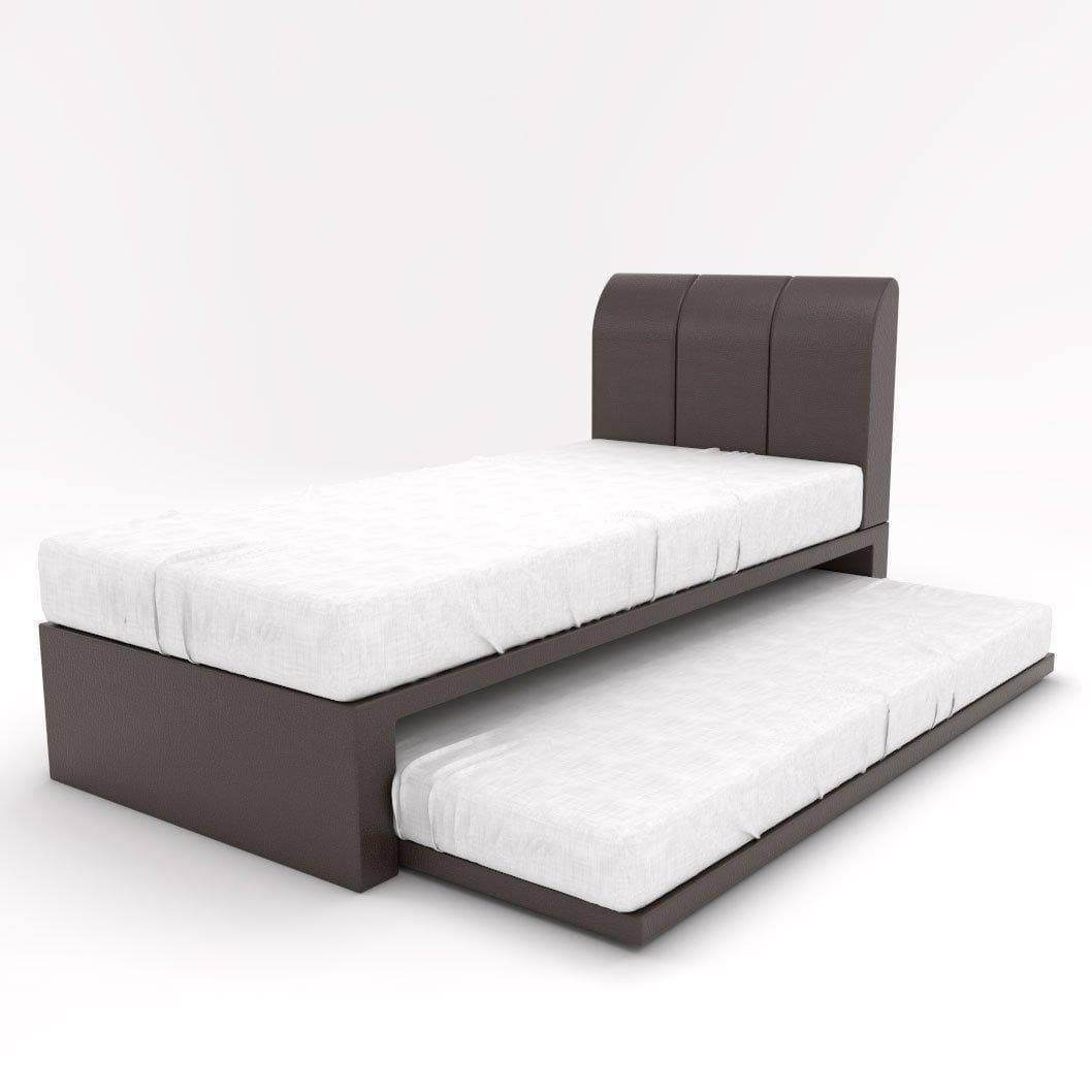 Princeton 3 In 1 Faux Leather Pull Out Bed Frame