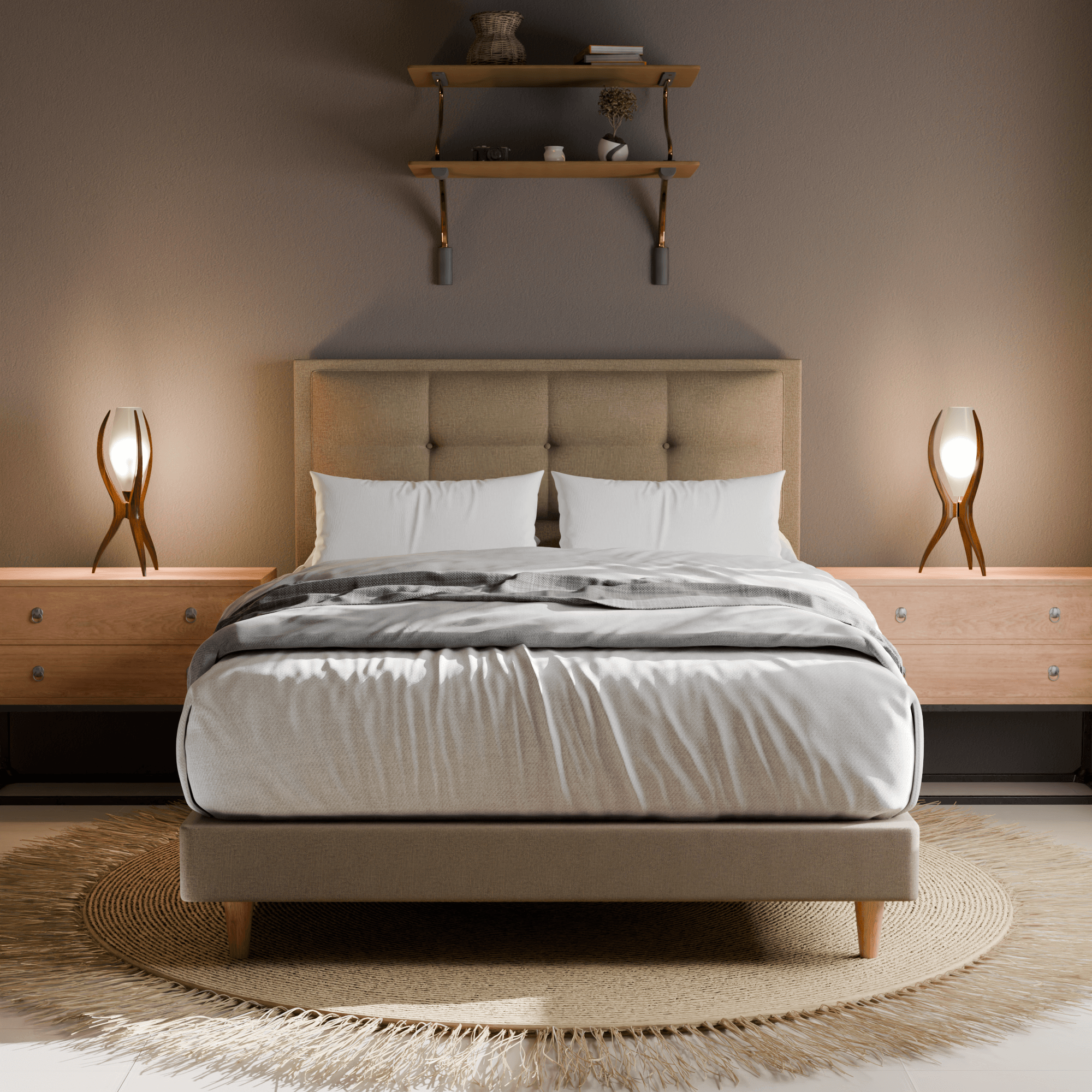 Robyn Fabric Bed Frame