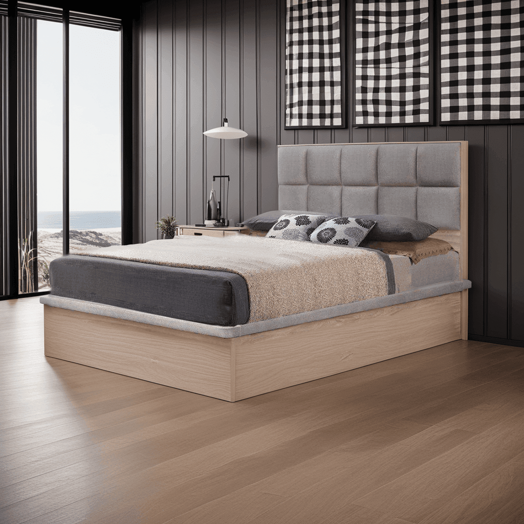 Sunset Wooden Storage Bed (Water Repellent)