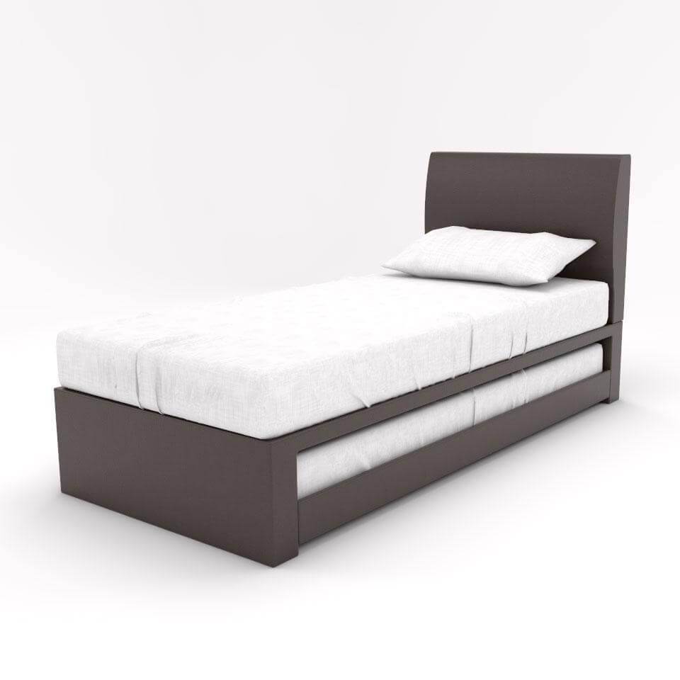 Zander Faux Leather 3 in 1 Pull Out Bed