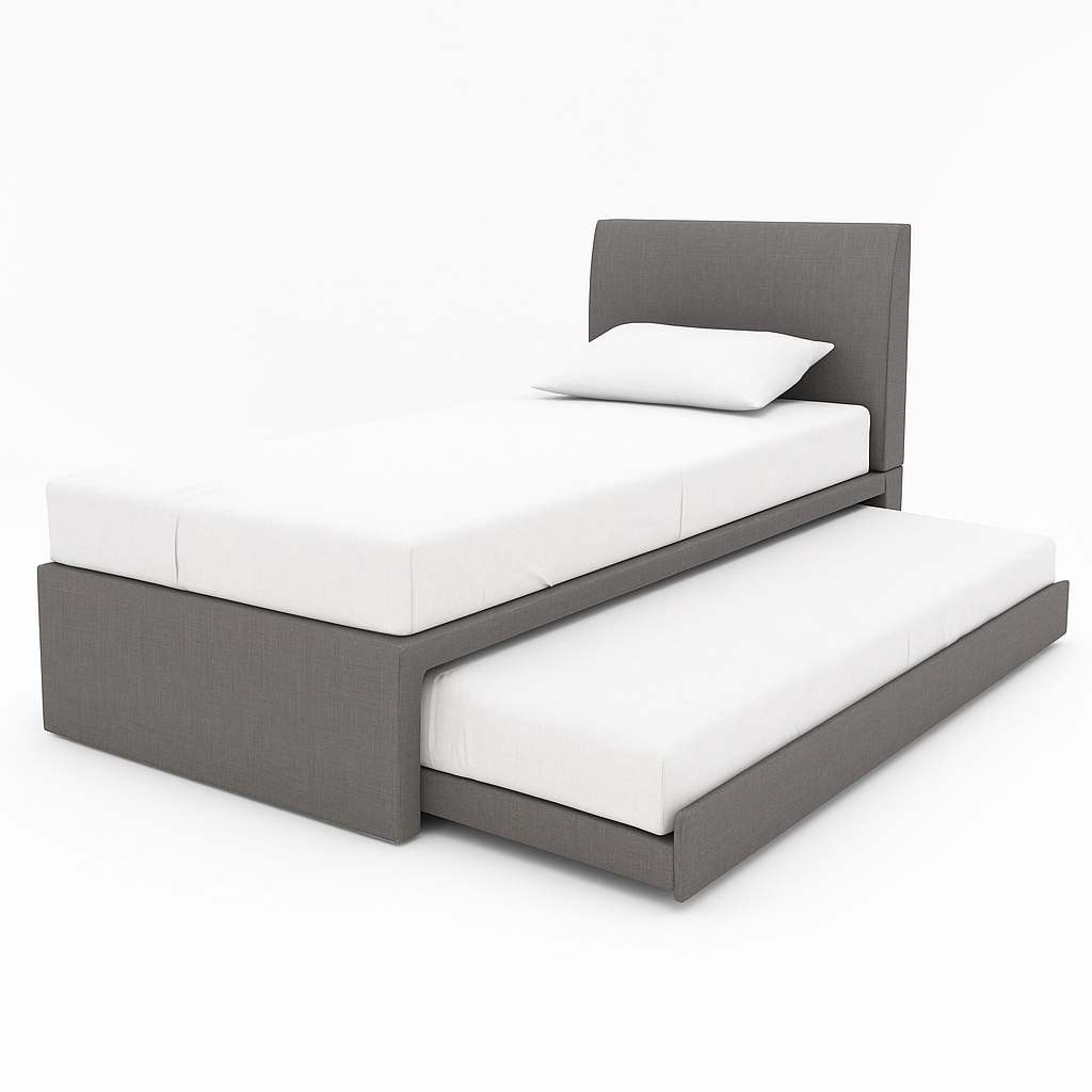 Zander Fabric 3 in 1 Pull Out Bed