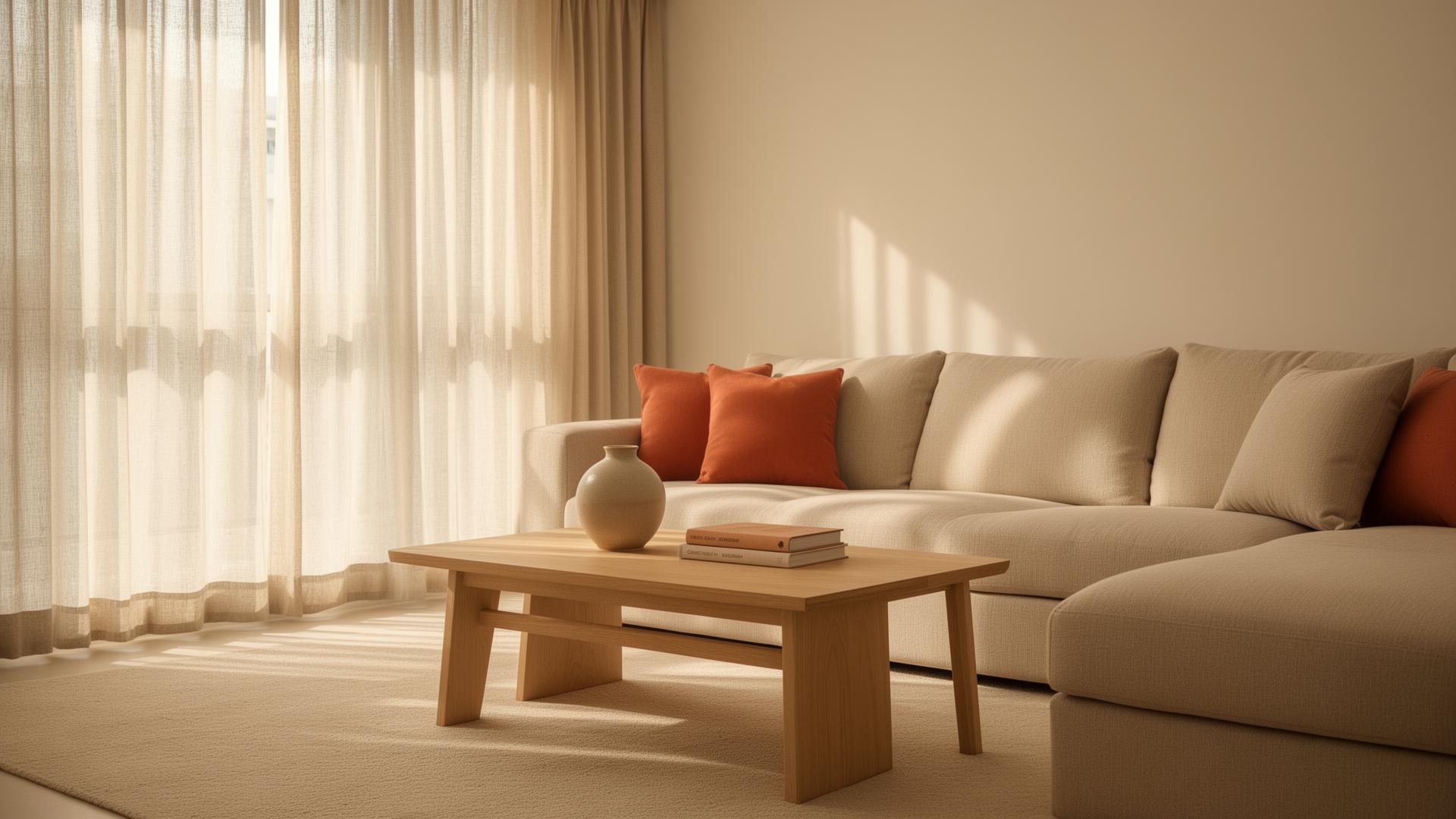 A bright, furnished living room styled for a Singapore home