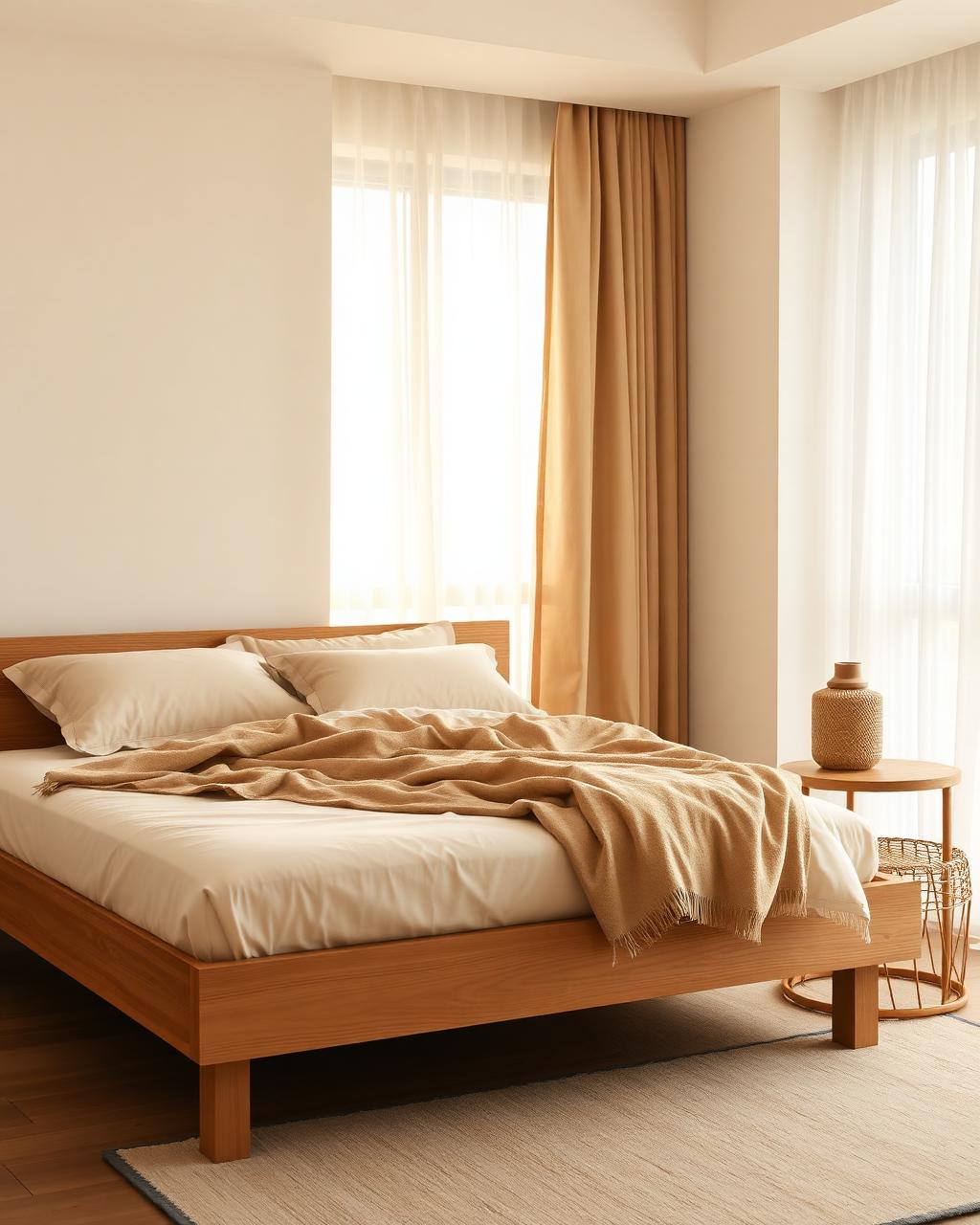 A compact, well-organised bedroom in a Singapore HDB flat