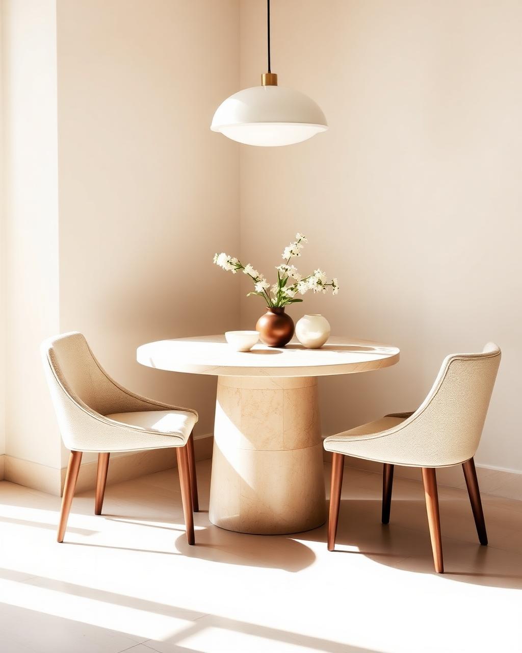 An affordable, well-furnished dining space in a Singapore home
